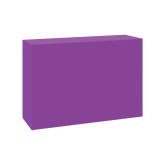 Comptoir box H110 150x50 - lilas