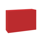 Comptoir box H110 150x50 - rouge