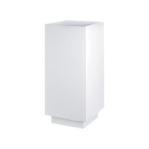 Stèle carrée H110 47x47 - blanc