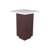 Mange debout Karroo H110 80x80 - chocolat