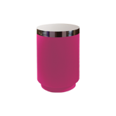 Stèle krome ronde H90 dia60 - fuchsia