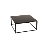 Table Kadra H45 100x100 - noir