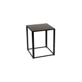 Table Kadra H73 60x60 - noir