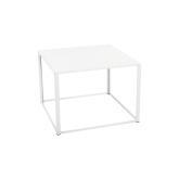 Table Kadra H73 100x100 - blanc