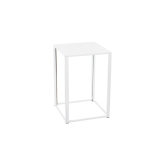 Table Kadra H90 60x60 - blanc