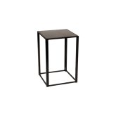 Table Kadra H90 60x60 - noir