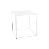 Table Kadra H105 100x100 - blanc