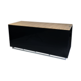 Buffet UP H90 200x80 - noir