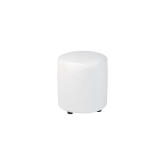 Pouf rond Nikki dia40 - blanc