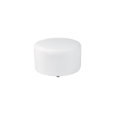 Pouf rond Nikki dia70 - blanc