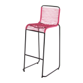 Tabouret haut Ipanema - fuchsia