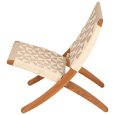 Fauteuil CHILL – Ecru & Taupe