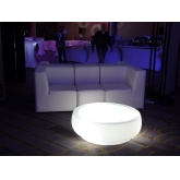 Table basse lumineuse Chubby dia100 cm