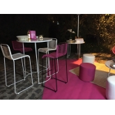 Tabouret haut Ipanema - fuchsia