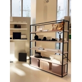 Etagère avec cubes - beige