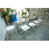 Tabouret Manhattan - blanc