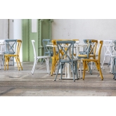 Chaise Camden - bleu