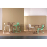 Tabouret Moli - turquoise