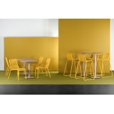 Chaise Moli - moutarde