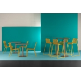 Chaise Moli - moutarde