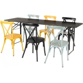 Chaise Camden - jaune