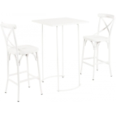 Chaise haute Camden - blanc
