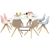 Chaise Hagen - rose