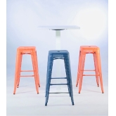 Tabouret Moskito - corail