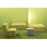 Plateau pouf