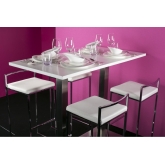 Tabouret Manhattan - blanc