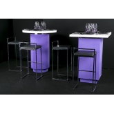 Tabouret Manhattan - black