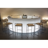 Tabouret Manhattan - blanc