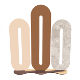 Paravent Donut - beige travertin