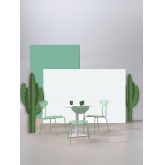 table milo isocele 70 - menthe