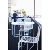 Tabouret haut Ipanema - white