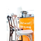 Chaise haute Camden - blanc