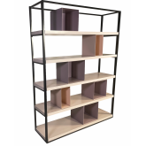 Etagère avec cubes - beige