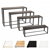 Tables Kadra - plateaux 150 x 50 cm