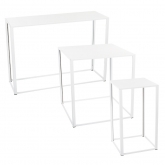 Tables Kadra H105 - blanc