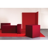 Buffet box H90 200x90 - rouge