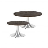 Tables basses Stacy rondes - wood