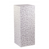 Stèle en swedboard 40x40 H 100 terrazzo