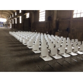Chaise Origami - white