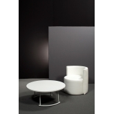 Table Tiketac H37 dia90 - blanc