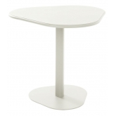 table milo isocele 70 - blanche   