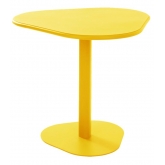 table milo isocele 70 - jaune