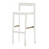 Chaise haute Cubik  - blanc