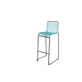 Tabouret haut Ipanema - bleu