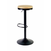Tabouret Kamino - noir