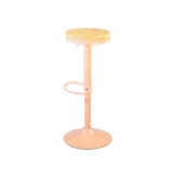 Tabouret Kamino - rose poudré